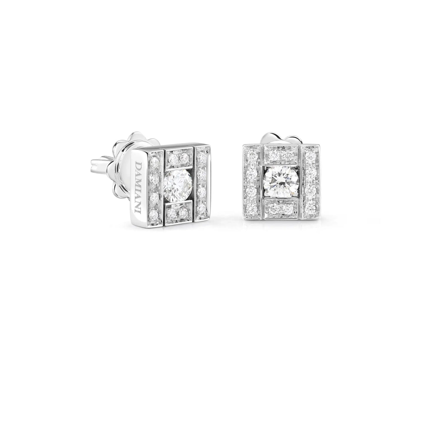 BELLE ÉPOQUE White gold and diamonds earrings  20089650