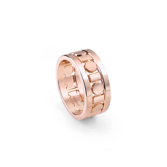 BELLE ÉPOQUE REEL Pink gold ring 8.3 mm