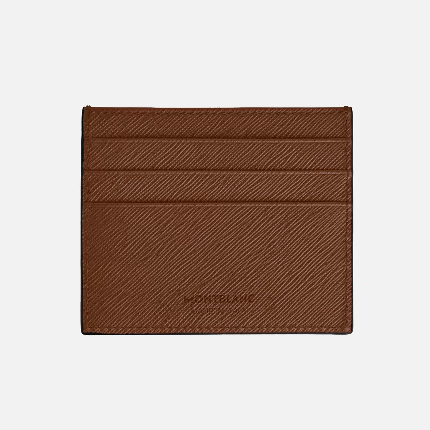 Card Holder 6cc in Sartorial Leather - Fauve