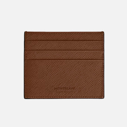 Card Holder 6cc in Sartorial Leather - Fauve
