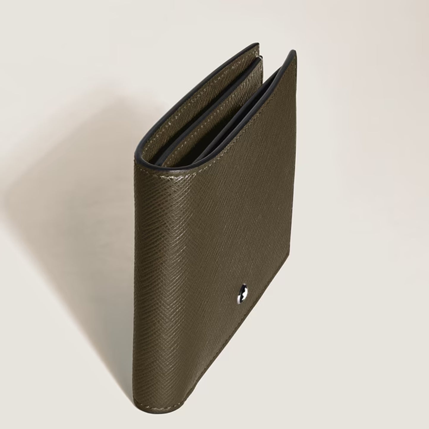 Wallet 6cc in Sartorial Leather - Khaki
