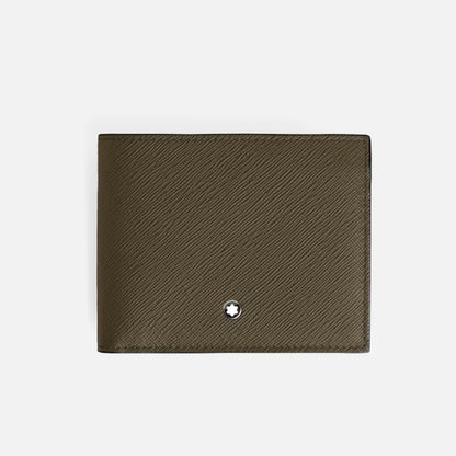 Wallet 6cc in Sartorial Leather - Khaki
