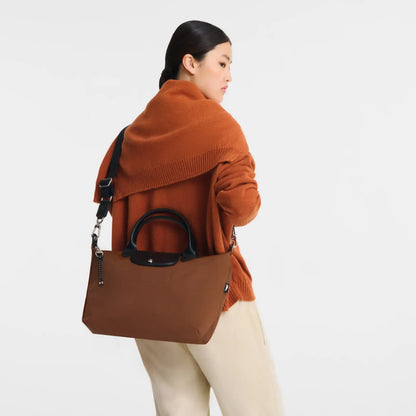 Le Pliage Energy L Handbag - Chocolate