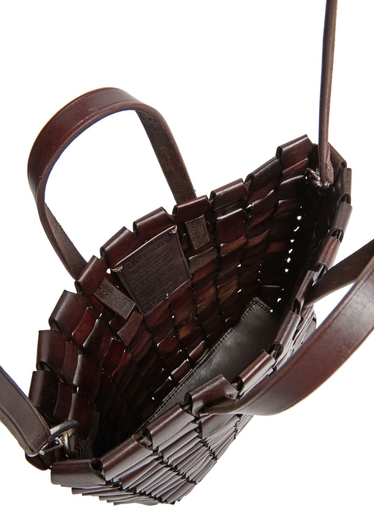8960 LINK TOTE - DARK BROWN