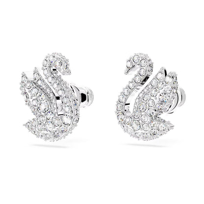 Swarovski Iconic Swan stud earrings