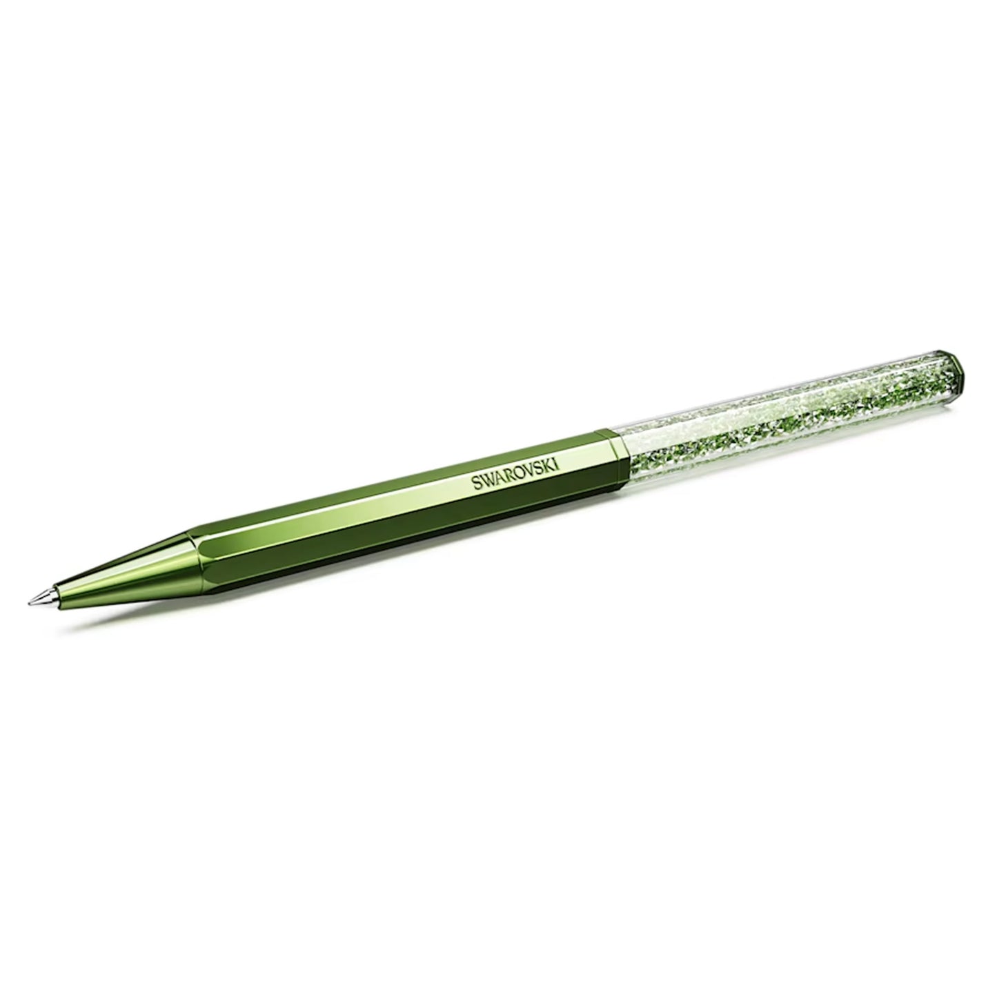 Crystalline ballpoint pen