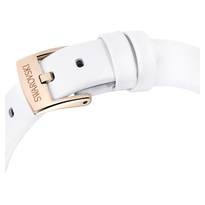 Matrix tennis watch - White, Champagne gold-tone finish  ON SALE 30%