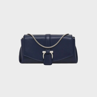 Ferragamo Mia crossbody bag (XS) - Navy