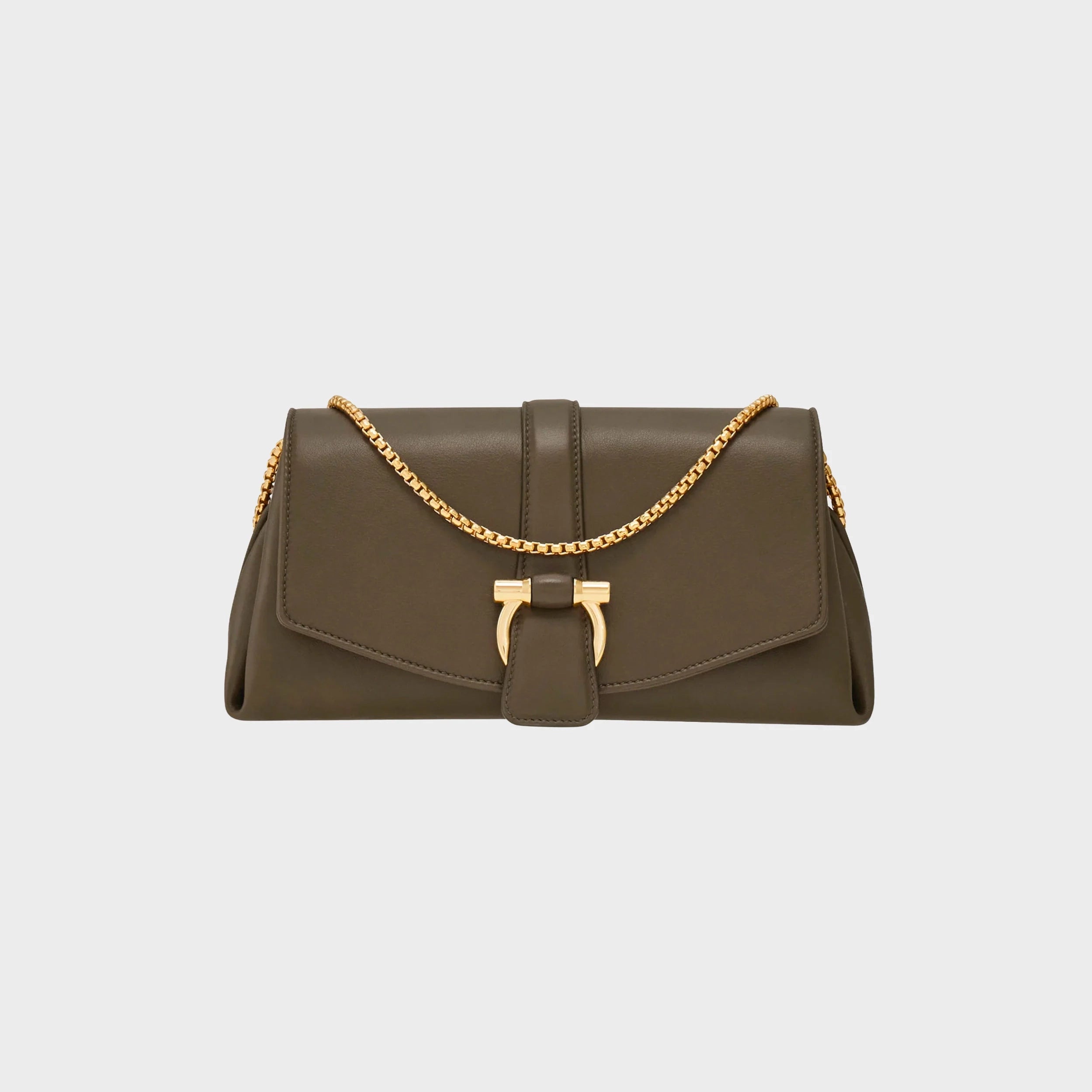 Ferragamo Mia crossbody bag (XS) - Concrete