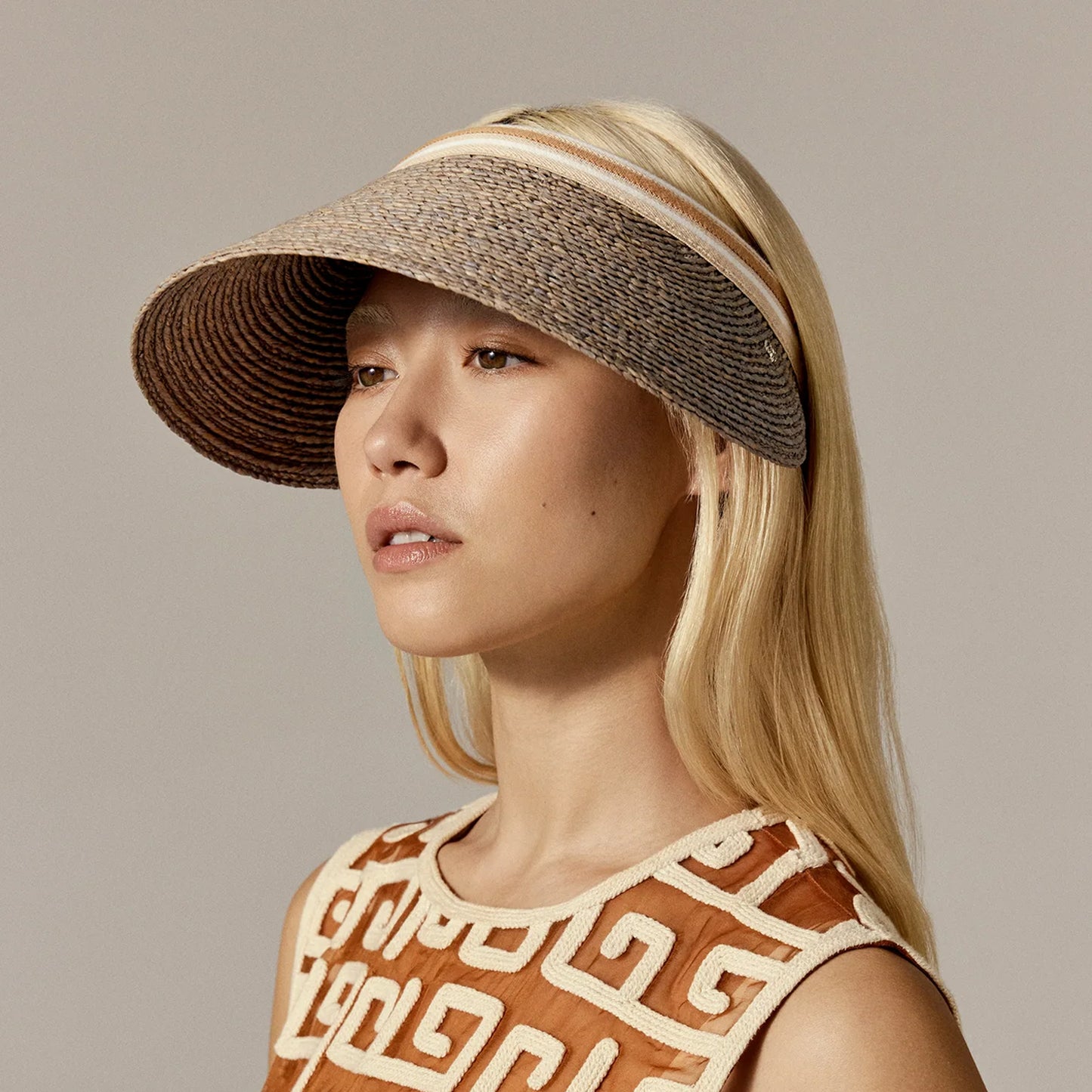 Bianca 12 Eclipse Melange/Nougat Stripe