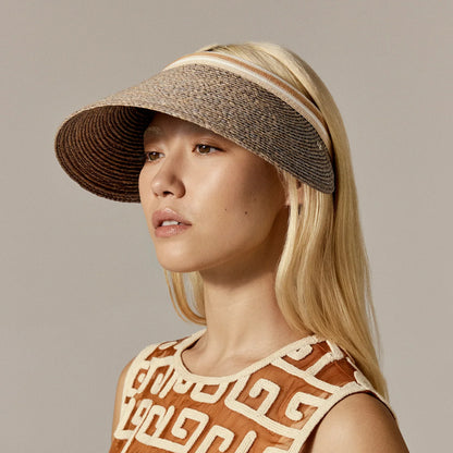 Bianca 12 Eclipse Melange/Nougat Stripe