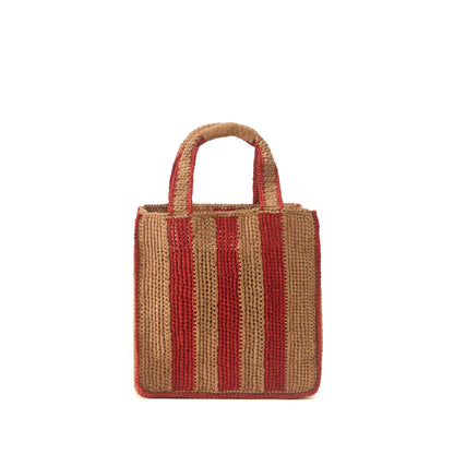 Nami Mini Tote - Nougat/ Tropical