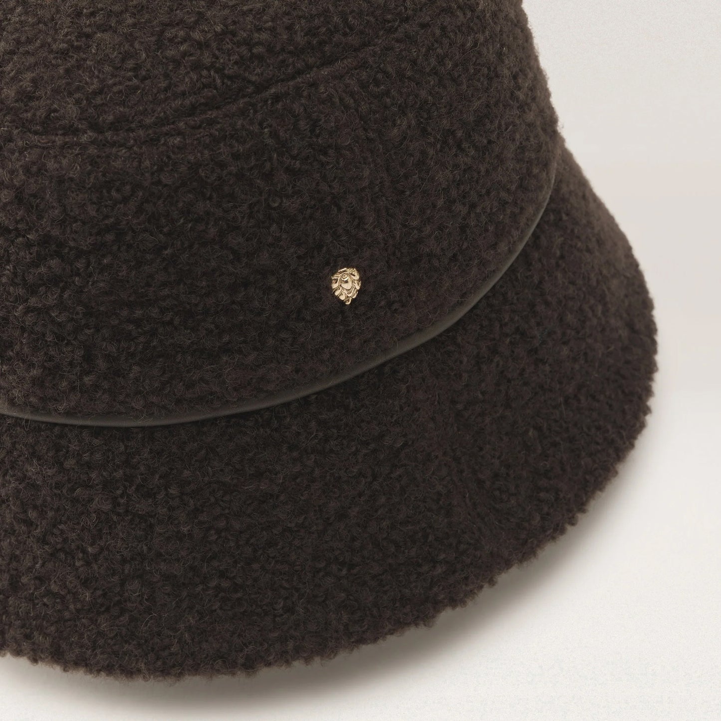 Seda Wool Blend Bucket - Chocolate