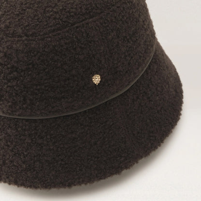 Seda Wool Blend Bucket - Chocolate