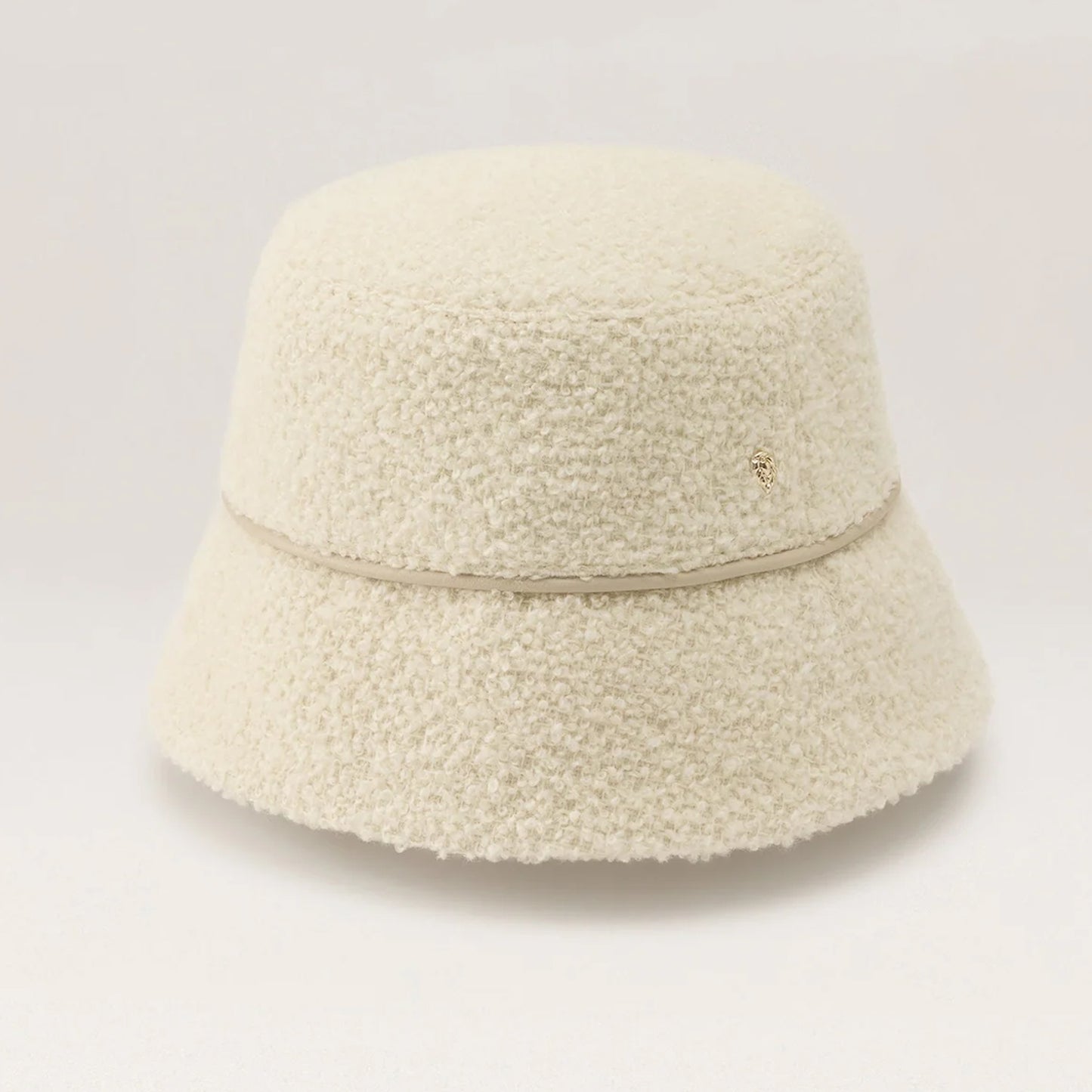 Seda Wool Blend Bucket - Cream