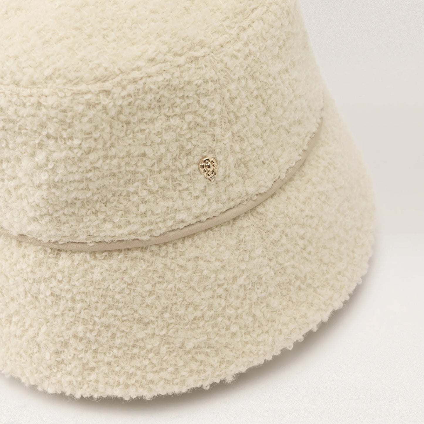 Seda Wool Blend Bucket - Cream