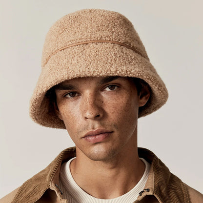 Seda Wool Blend Bucket - Camel