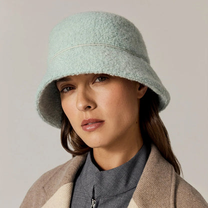 Seda Wool Blend Bucket - Mist