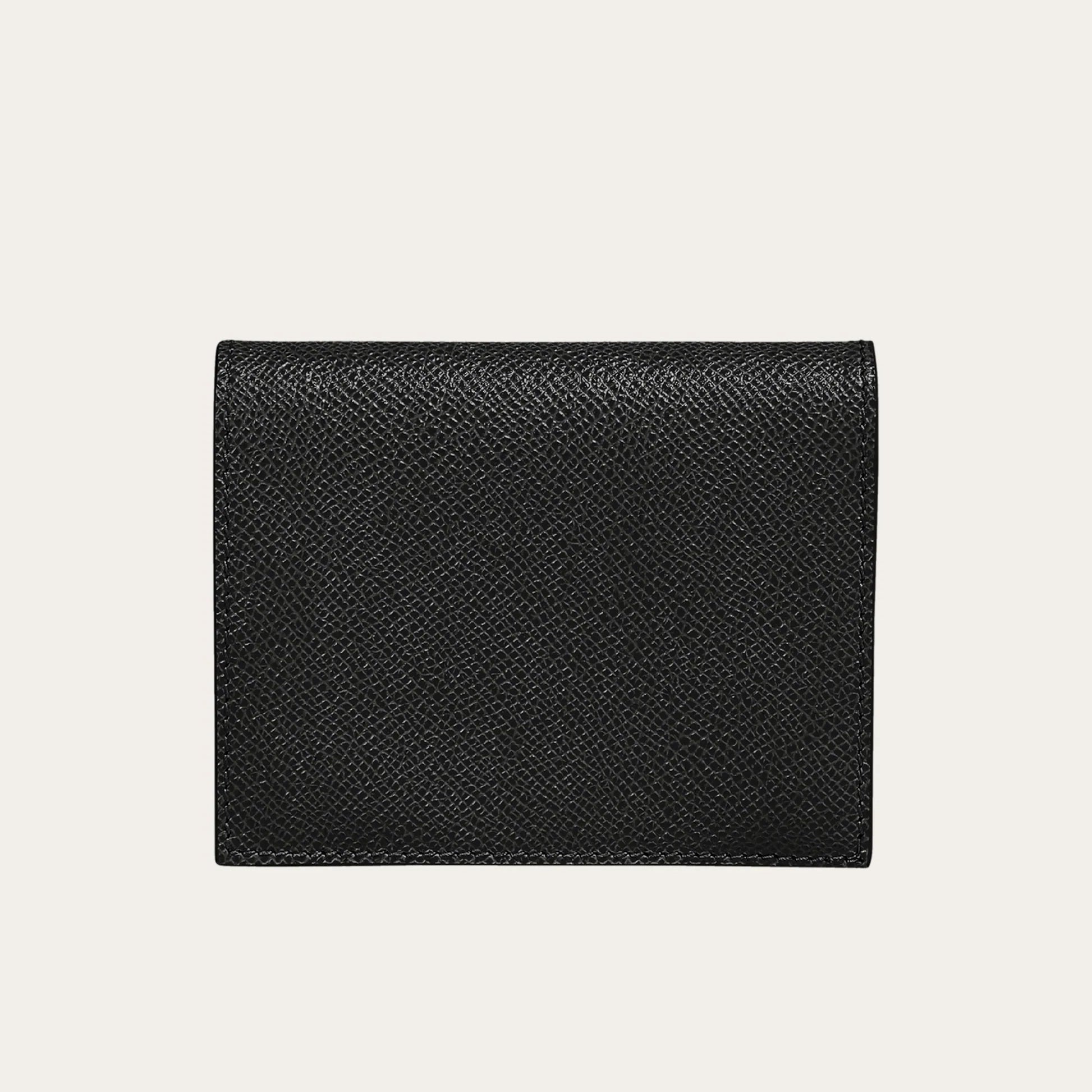 Gancini compact wallet - Nero