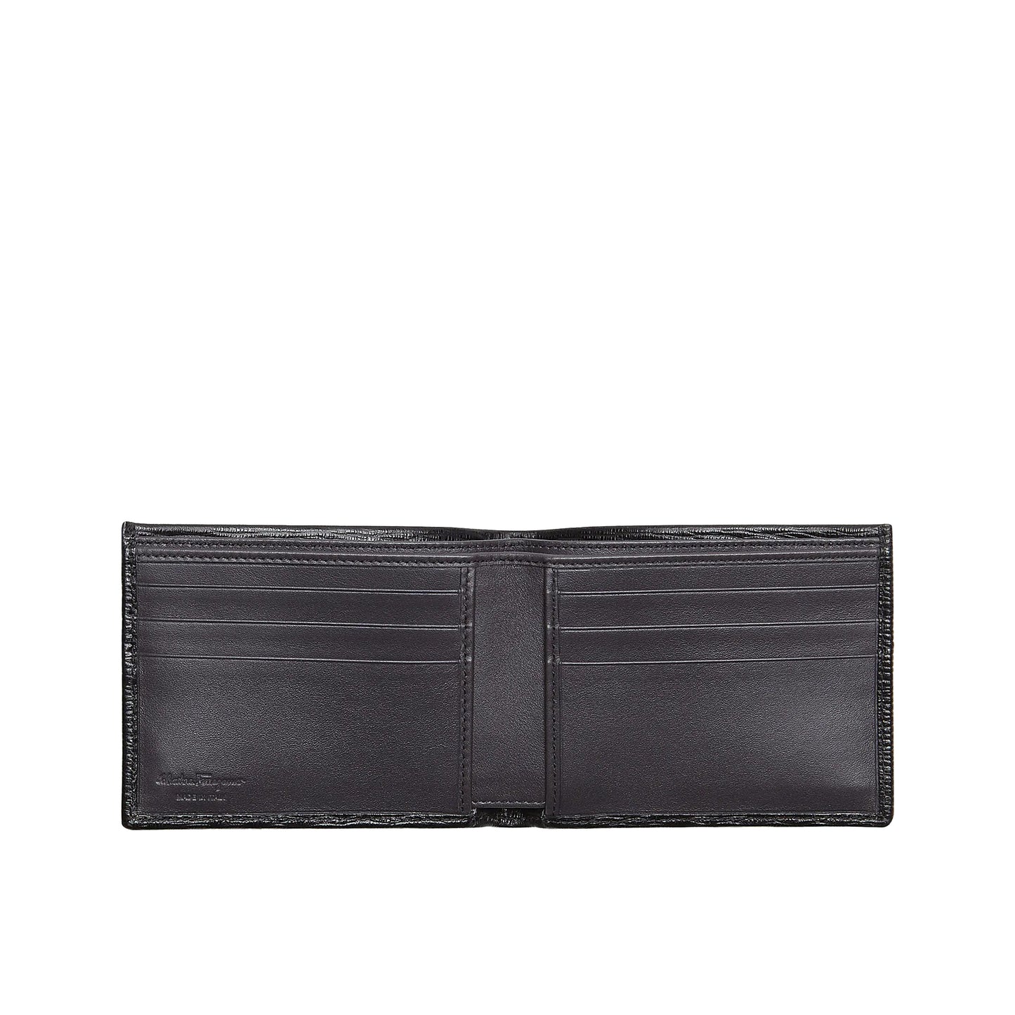Gancini wallet - Black/Dark rain
