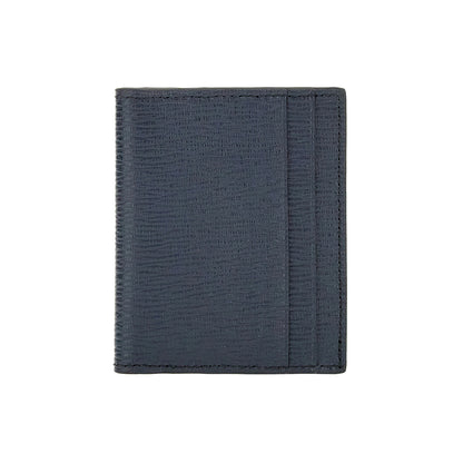 Gancini credit card holder - Deep ocean/Black