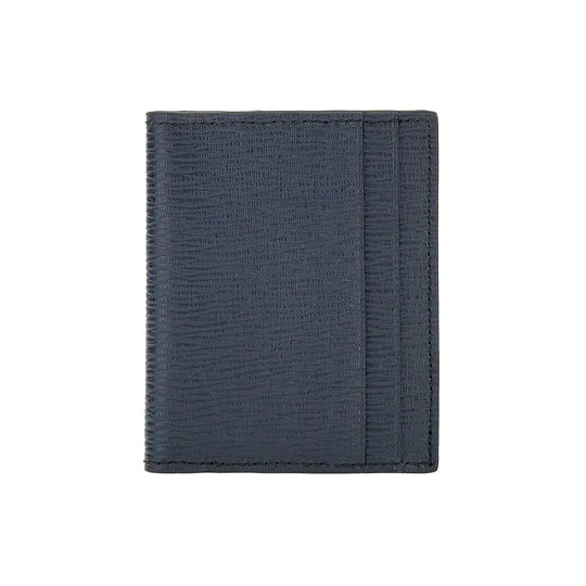Gancini credit card holder - Deep ocean/Black