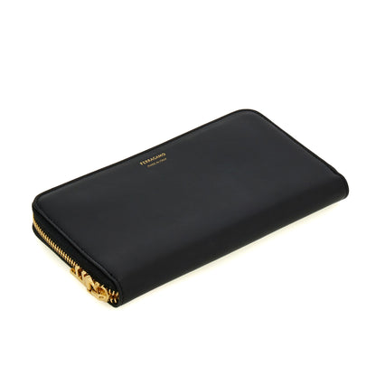 Continental wallet - Black/Cognac