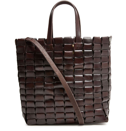 8960 LINK TOTE - DARK BROWN