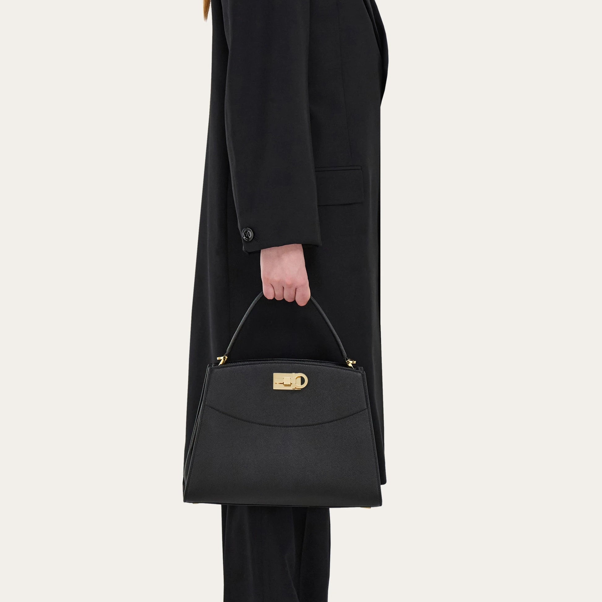 New Ferragamo Studio Box bag (M)