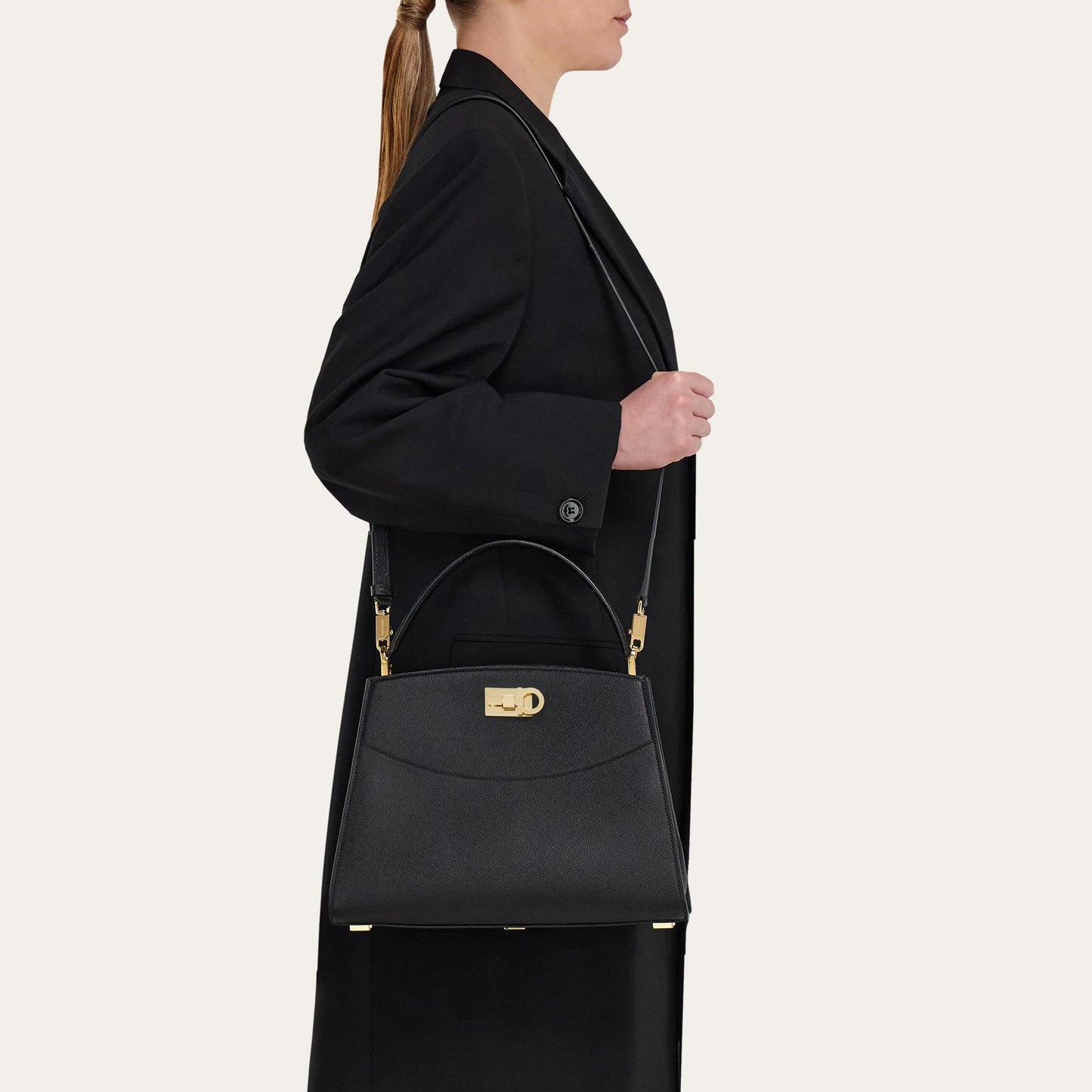 New Ferragamo Studio Box bag (M)
