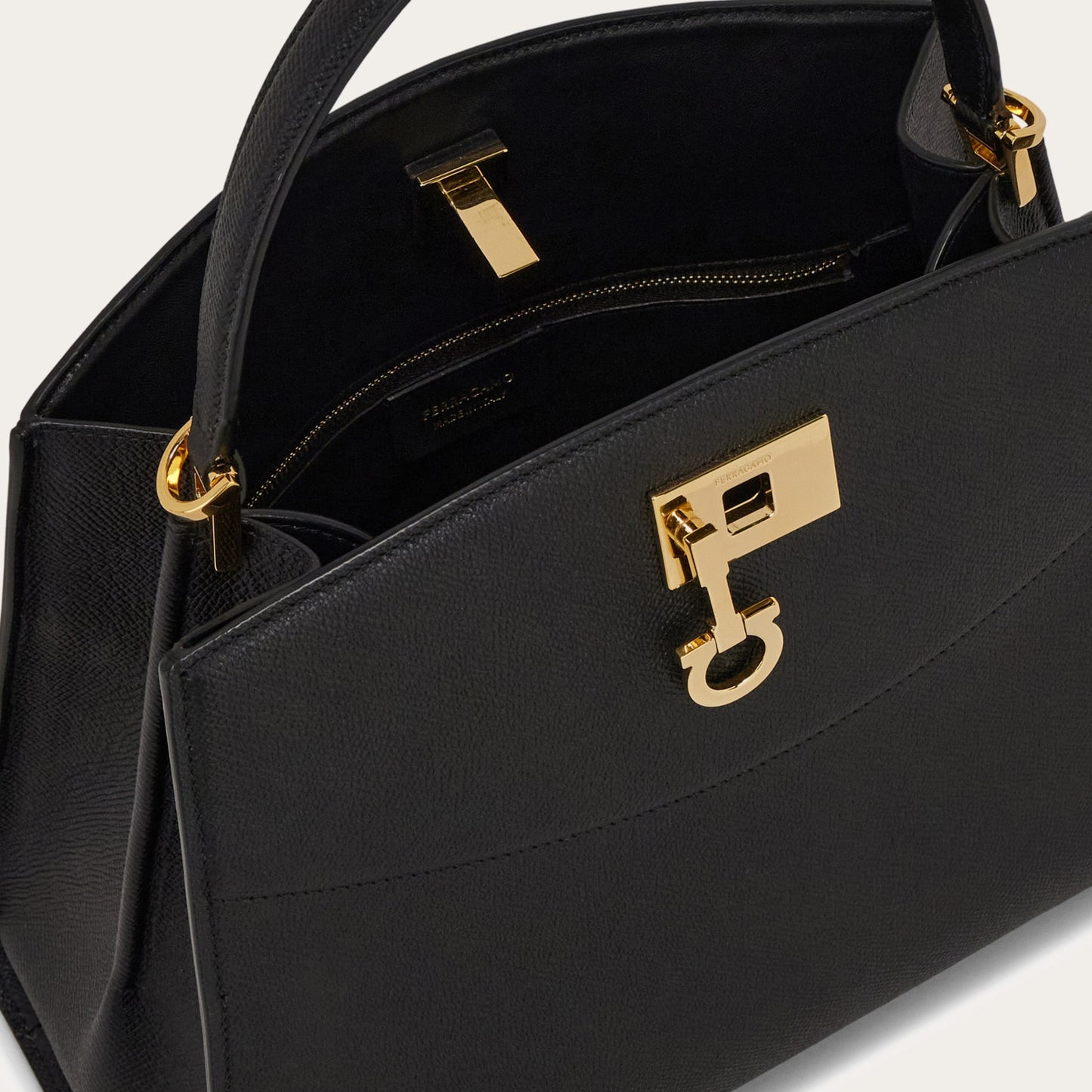 New Ferragamo Studio Box bag (M)