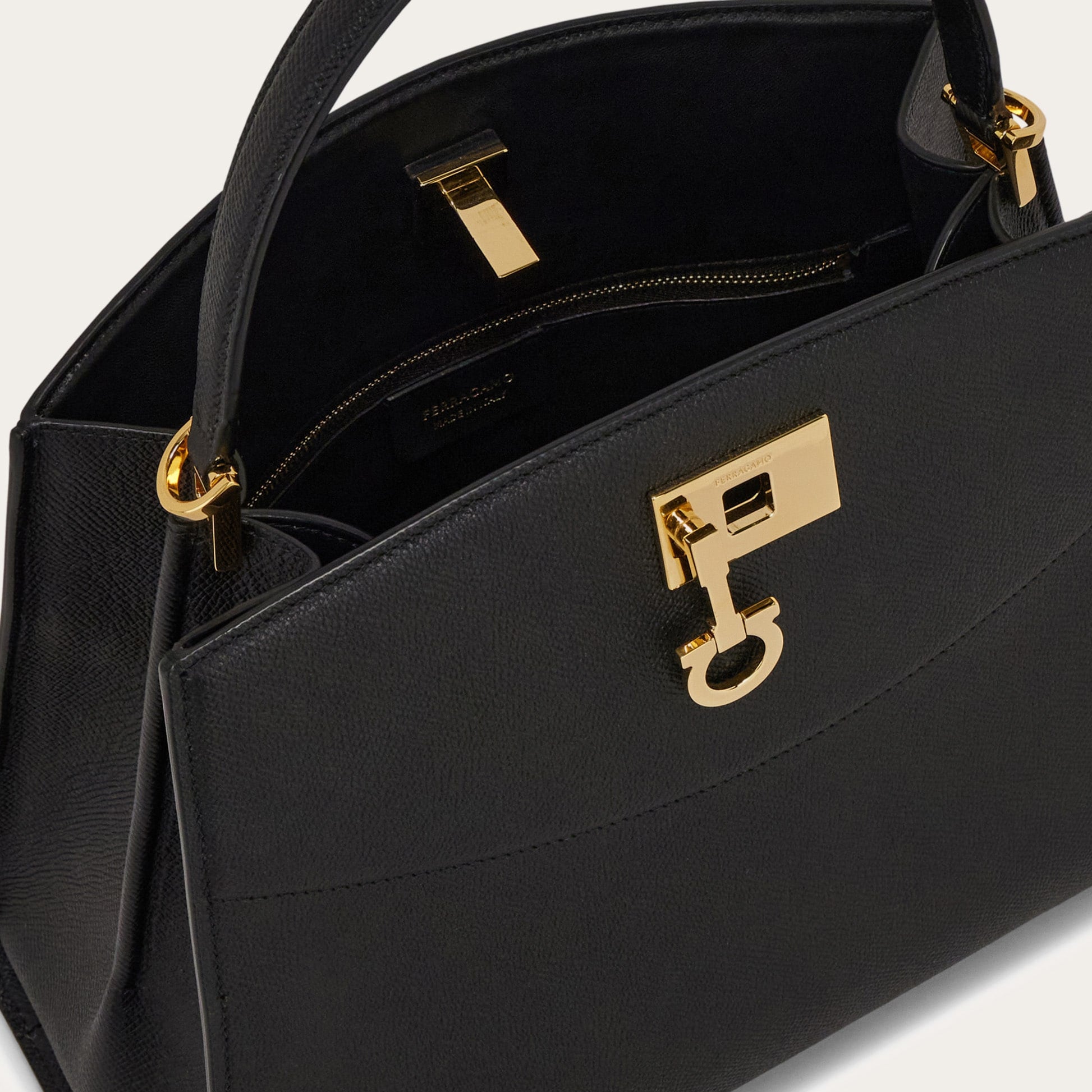 New Ferragamo Studio Box bag (M)