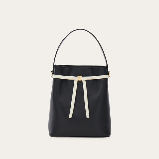 Mini Bow bucket bag