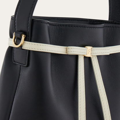 Mini Bow bucket bag