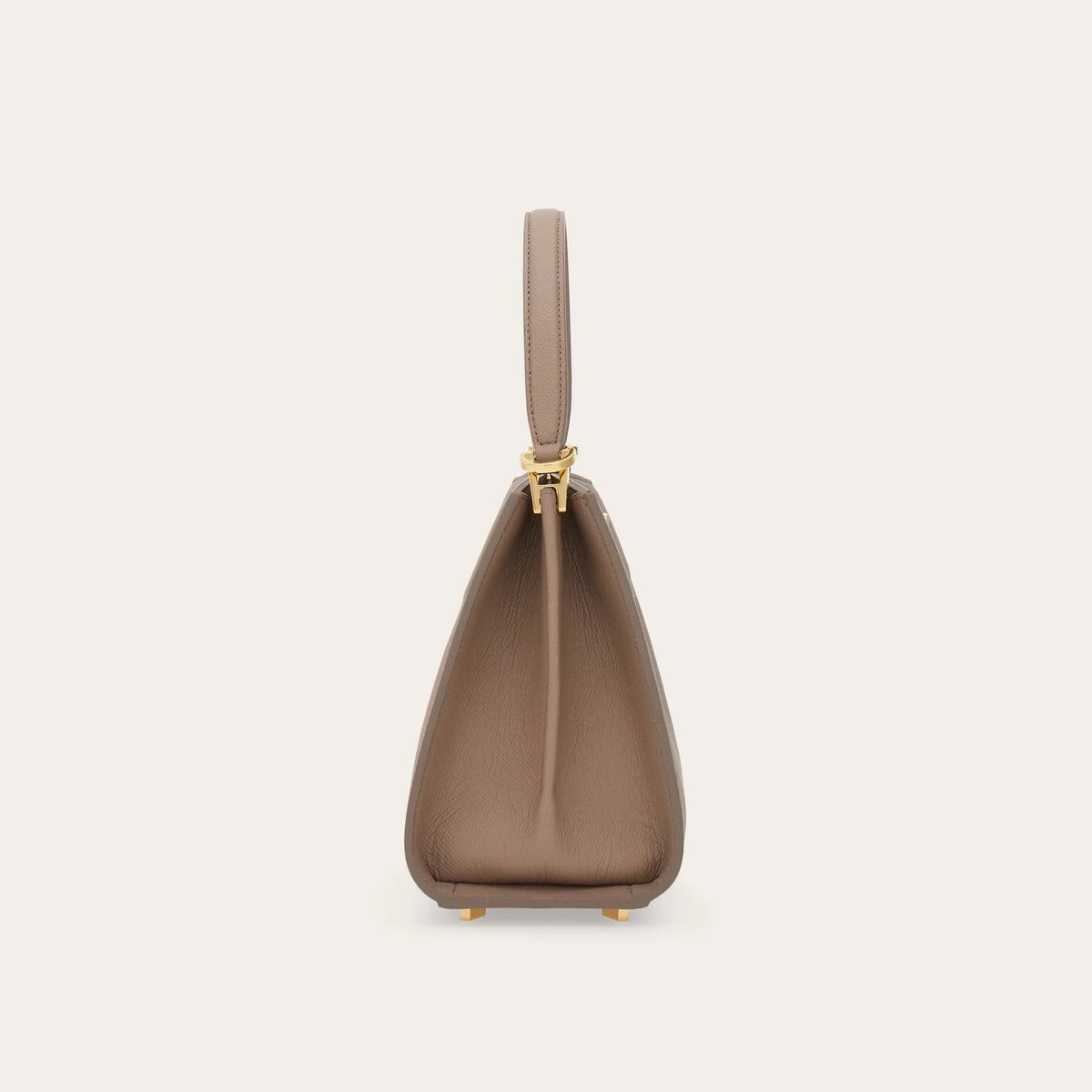 New Ferragamo Studio Box bag (XS) - Warm taupe