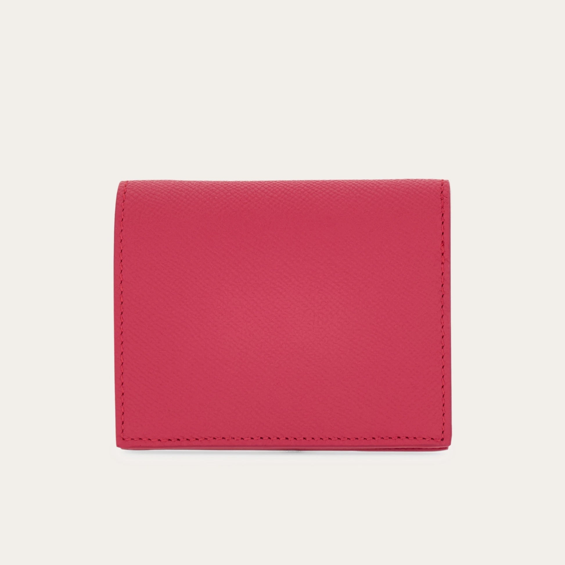 Gancini compact wallet - Begonia