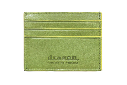 CHECK CARD HOLDER GREEN