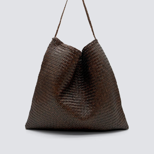 ARS TOTE DARK BROWN