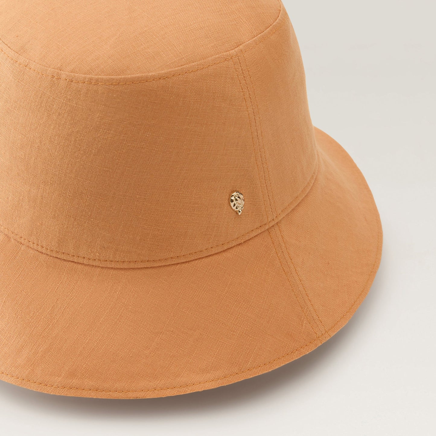 Delta Linen Bucket - Salmon