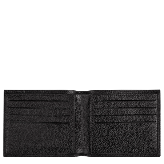 Le Foulonné Wallet - Black