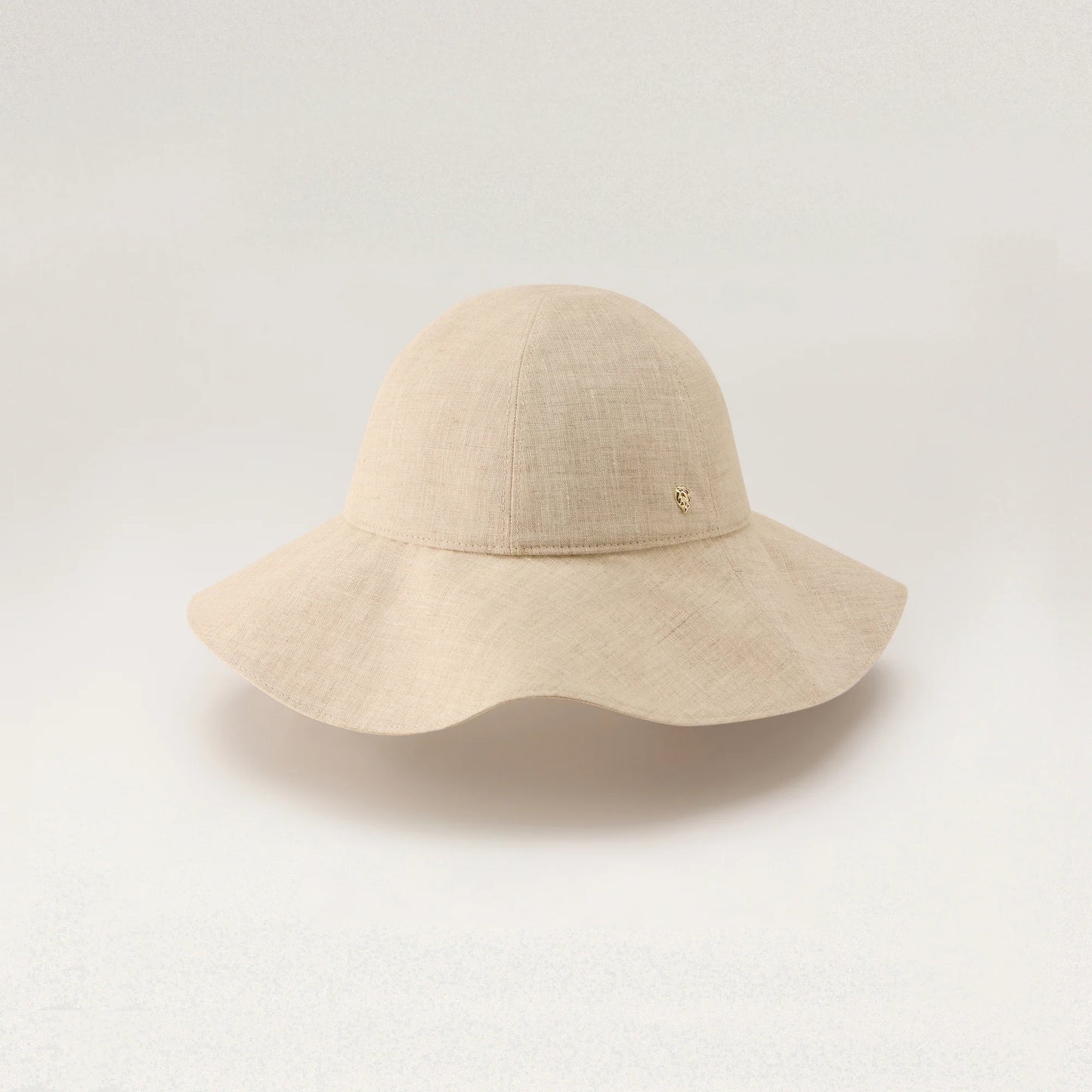 Nikini Linen Hat - Flax