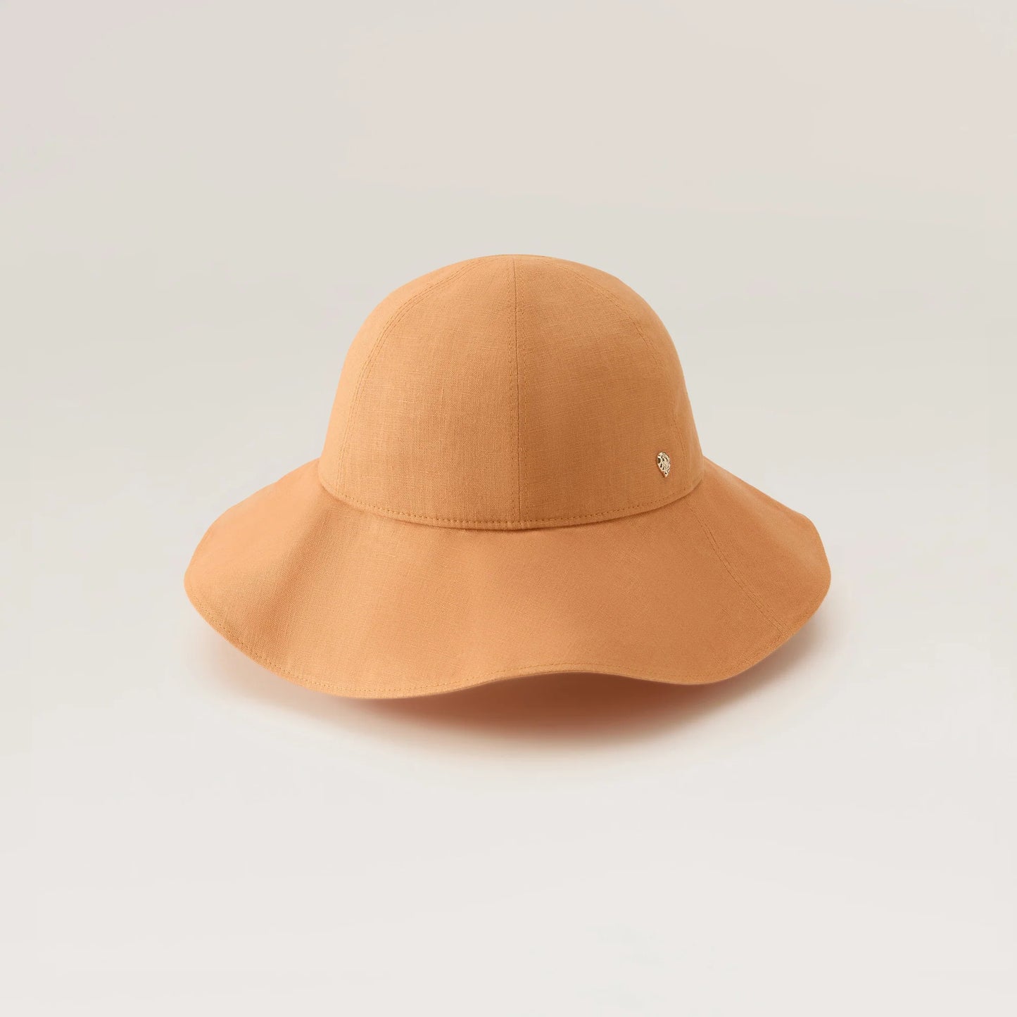 Nikini Linen Hat - Salmon