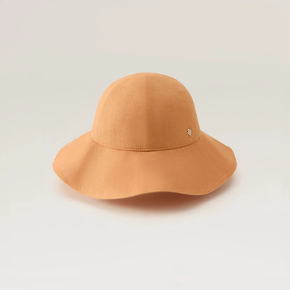 Nikini Linen Hat - Salmon