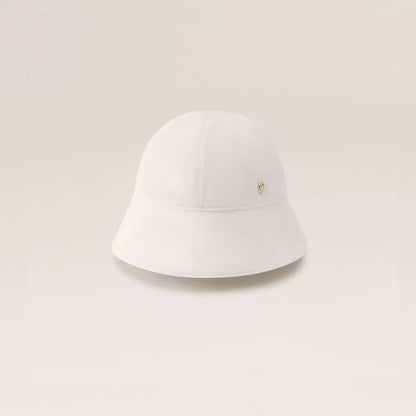 Zahara Organic Cotton Cloche - White