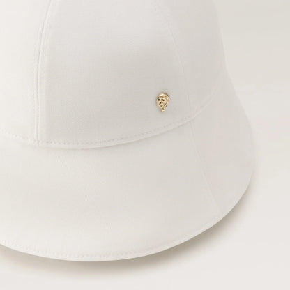 Zahara Organic Cotton Cloche - White