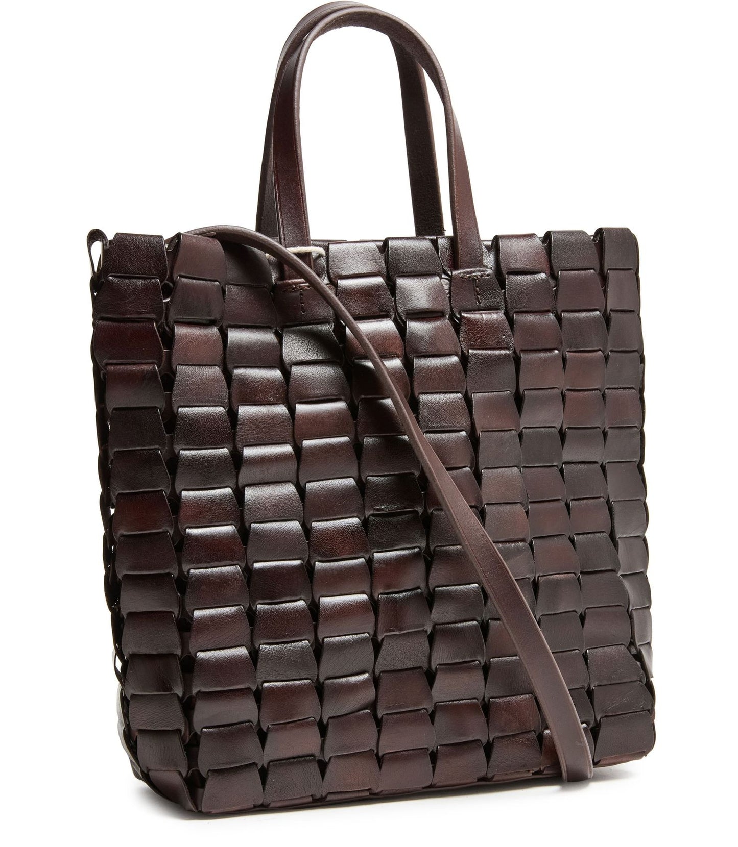 8960 LINK TOTE - DARK BROWN