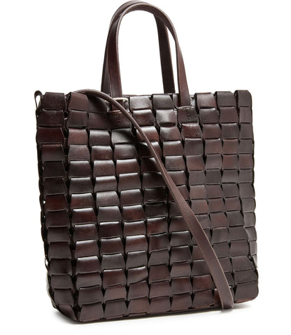 8960 LINK TOTE - DARK BROWN