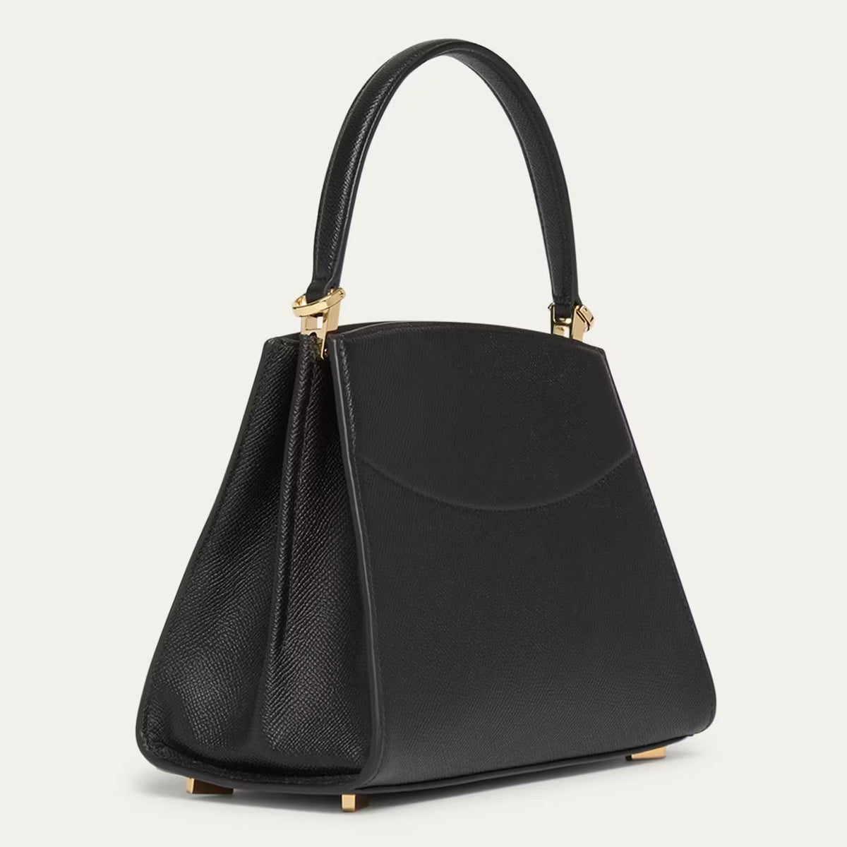 The New Studio Small Box Leather Top-Handle Bag