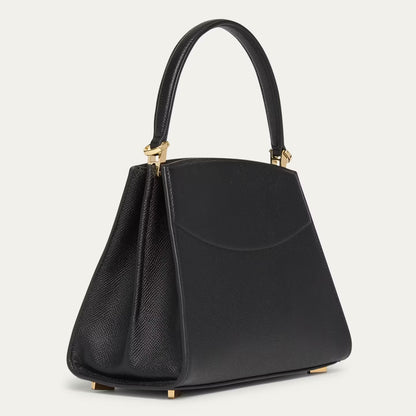 The New Studio Small Box Leather Top-Handle Bag