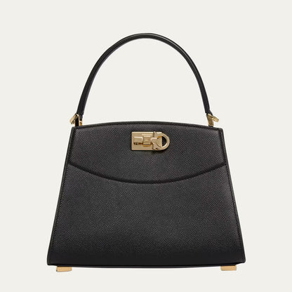 The New Studio Small Box Leather Top-Handle Bag